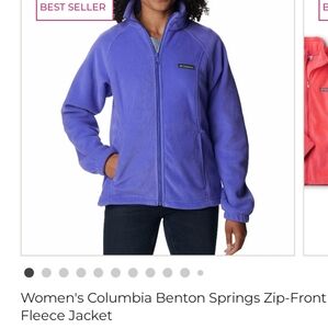 Columbia Women's Purple Fleece Jacket